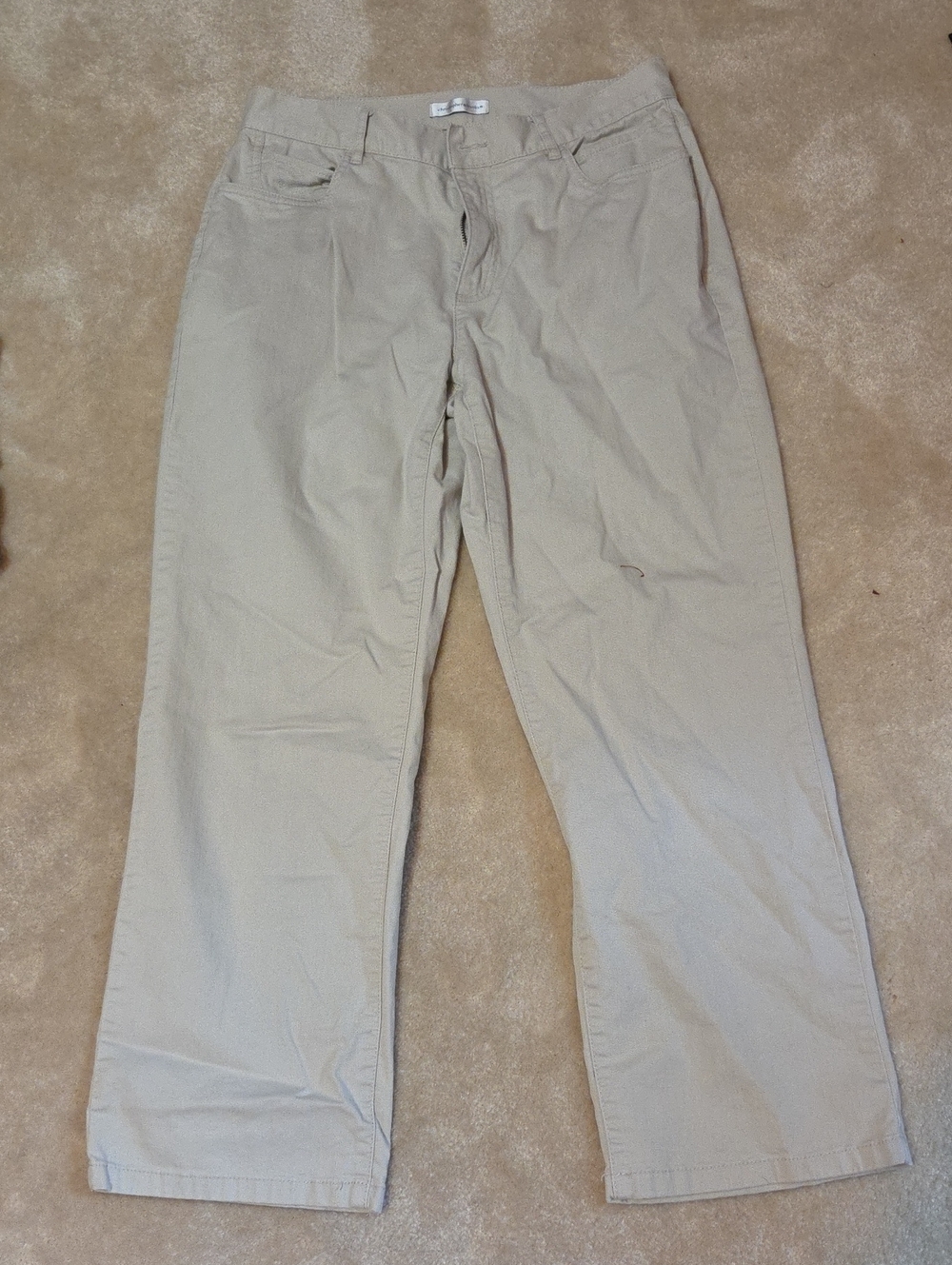 Christopher & Banks String Color Straight Jeans